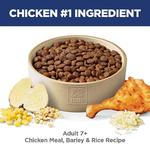 Science Diet Adult 7+ Chicken Meal, Barley & Rice Recipe Dry Dog Food - Image 4