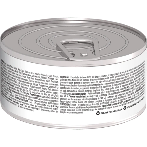 Science Diet Savory Turkey Entree Adult 7+ Canned Cat Food, 5.5oz - Image 3