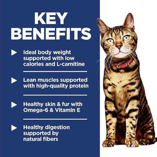 Science Diet Adult Light Chicken Recipe Dry Cat Food - Image 3