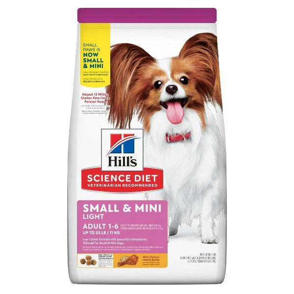 Science Diet Adult Light Small & Mini Chicken Meal & Barley Dry Dog Food, 4.5lb - Image 3