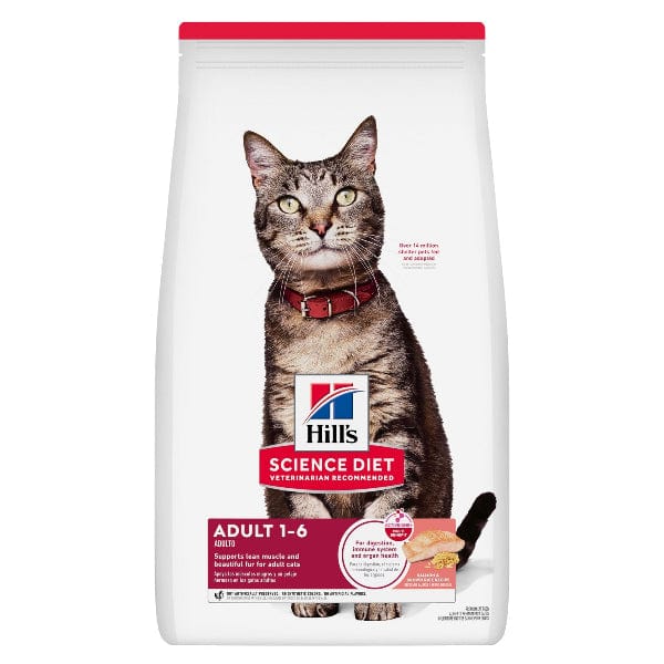 Science Diet Adult Salmon & Brown Rice Recipe Dry Cat Food - Image 2