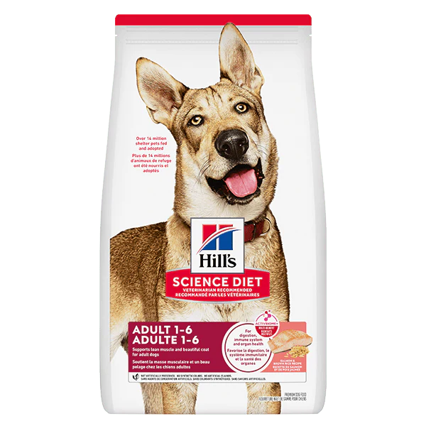 Science Diet Adult Salmon & Brown Rice Recipe Dry Dog Food, 33lb - Image 2
