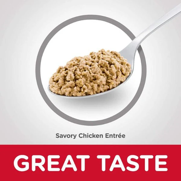 Science Diet Adult Savory Chicken Entree Canned Cat Food, 5.5oz - Image 2