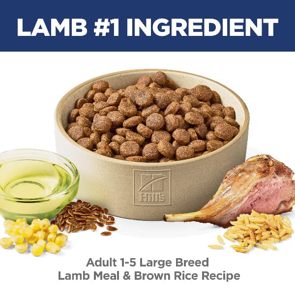 Science Diet Adult Large Breed Lamb Meal & Brown Rice Recipe Dry Dog Food, 33lb - Image 4