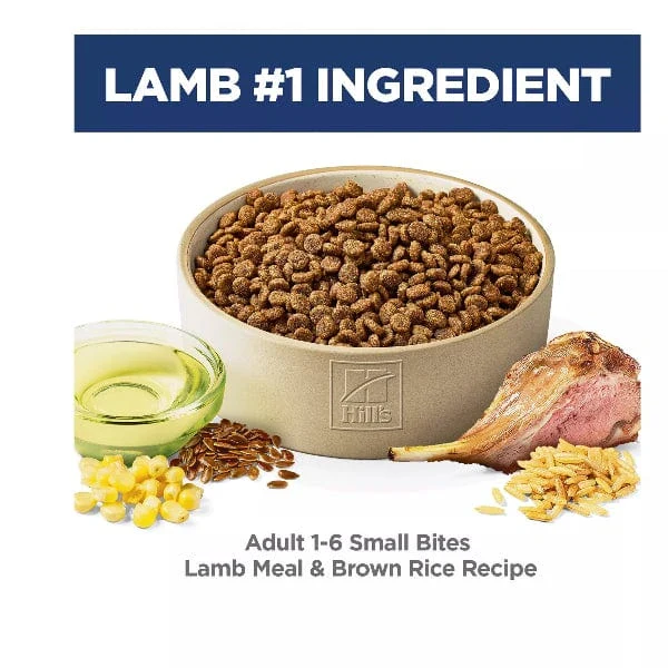 Science Diet Adult Small Bites Lamb Meal & Brown Rice Recipe Dry Dog Food, 15.5lb - Image 4