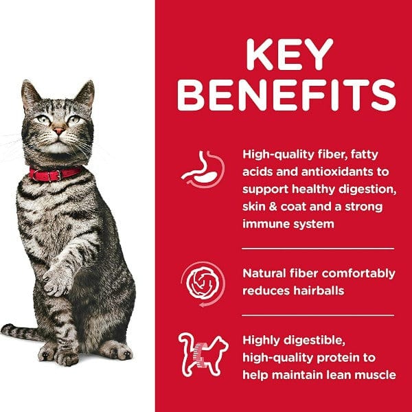 Science Diet Adult Urinary Hairball Control Chicken Recipe Dry Cat Food - Image 2