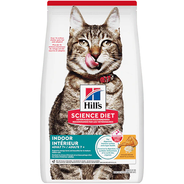 Science Diet Indoor Adult 7+ Chicken Recipe Dry Cat Food - Image 2