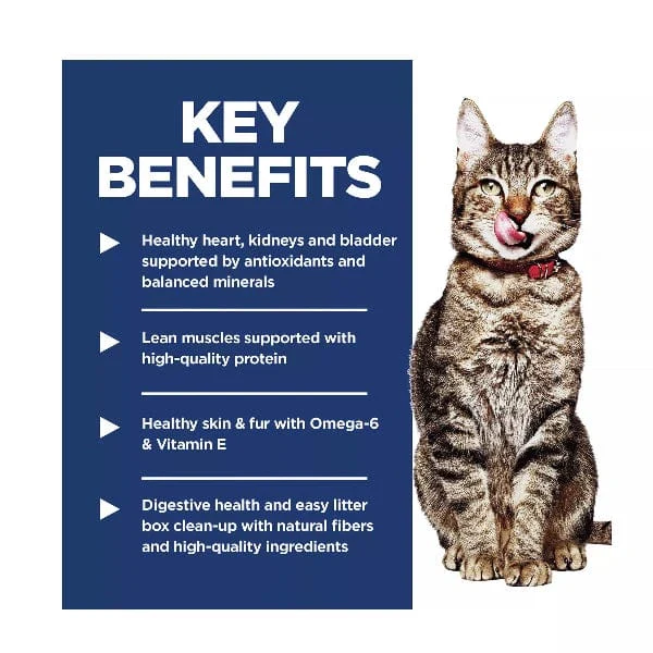 Science Diet Indoor Adult 7+ Chicken Recipe Dry Cat Food - Image 4