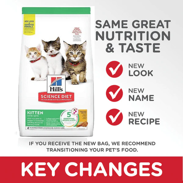 Science Diet Kitten Chicken Recipe Dry Cat Food - Image 2