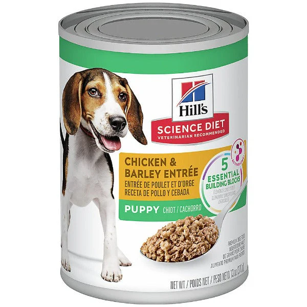 Science Diet Chicken & Barley Entree Canned Puppy Food, 13oz