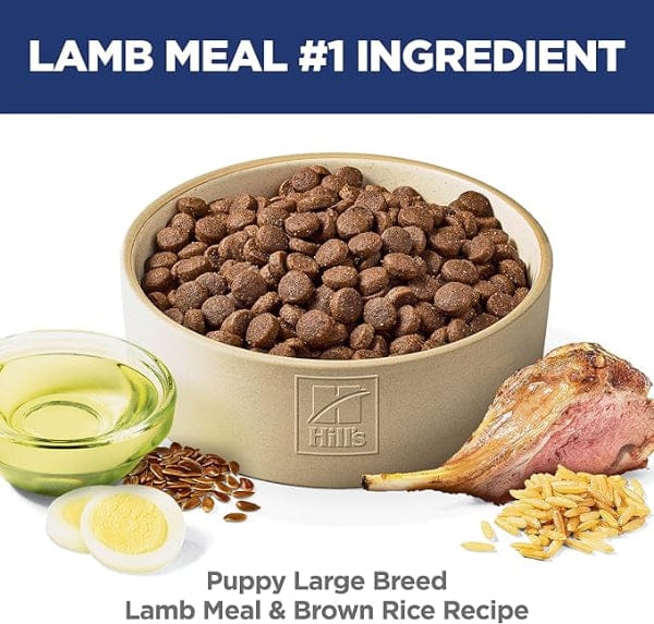 Science Diet Puppy Large Breed Lamb Meal & Brown Rice Recipe Dry Dog Food, 30lb - Image 3