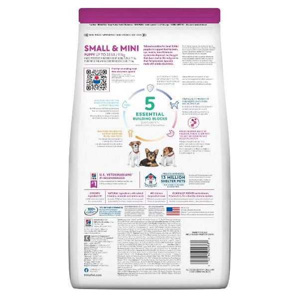Science Diet Puppy Small & Mini Chicken & Brown Rice Recipe Dry Dog Food - Image 4