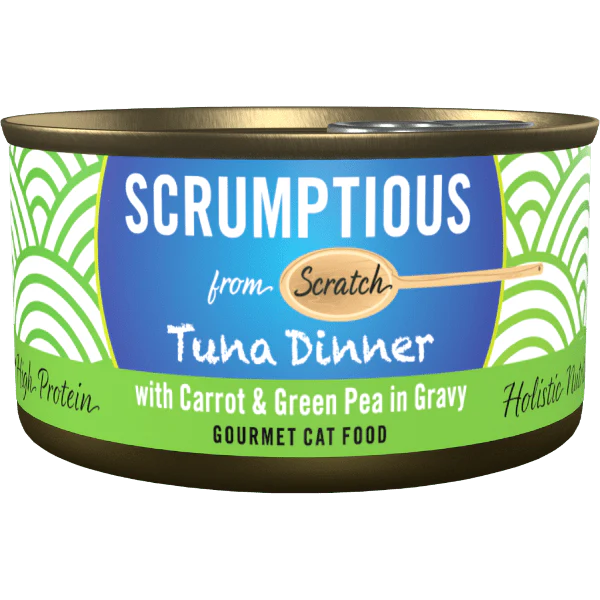 Scrumptious Tuna Dinner with Carrot & Green Pea Canned Cat food