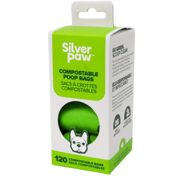 Silver Paw Compostable Poop Bags - Image 2