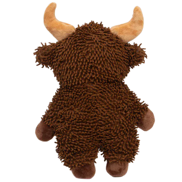 Silver Paw Fiberz Microfiber Farm Bull Dog Toy - Image 2