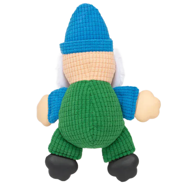Silver Paw Fubeez Rubber Feet Gnome Dog Toy - Image 2