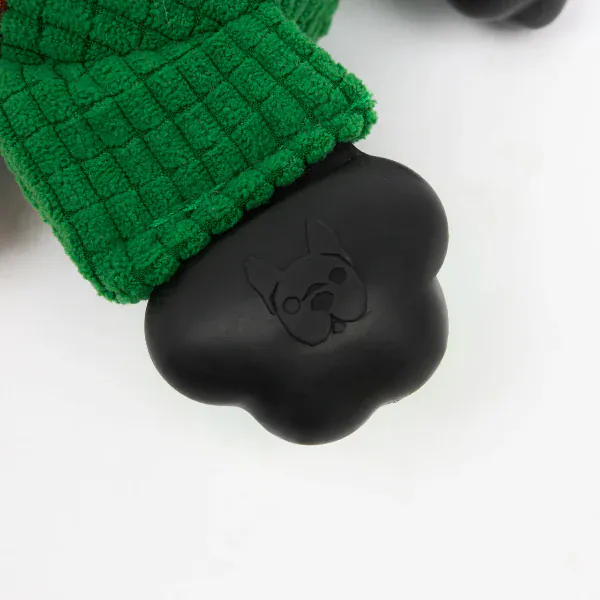 Silver Paw Fubeez Rubber Feet Gnome Dog Toy - Image 3