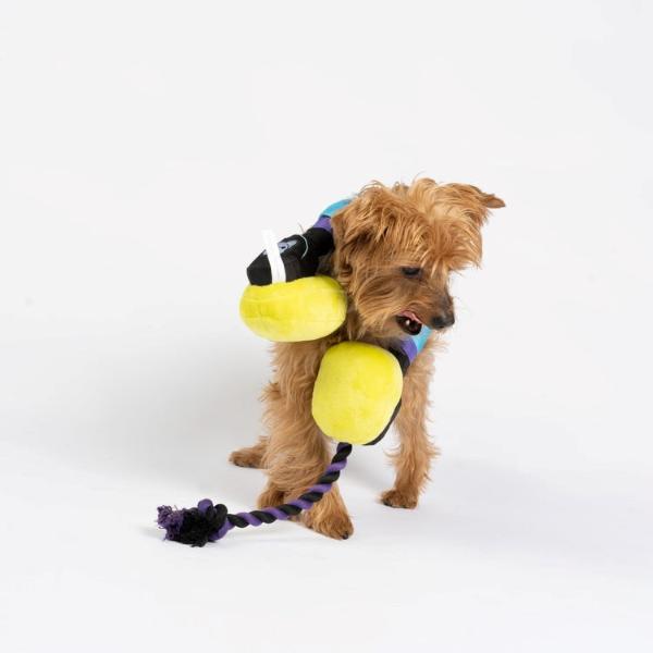 Silver Paw Headphones Dog Toy - Image 3