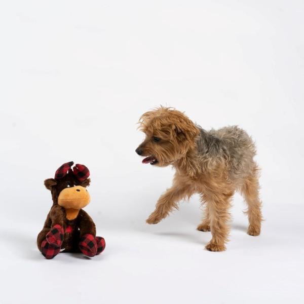 Silver Paw Moose Dog Toy - Image 2