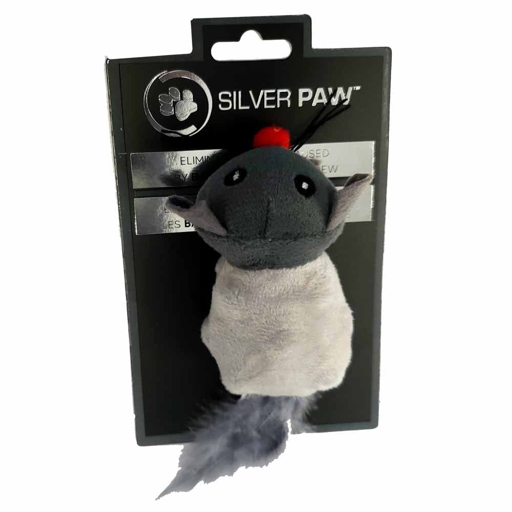 Silver Paw Mouse Cat Toy