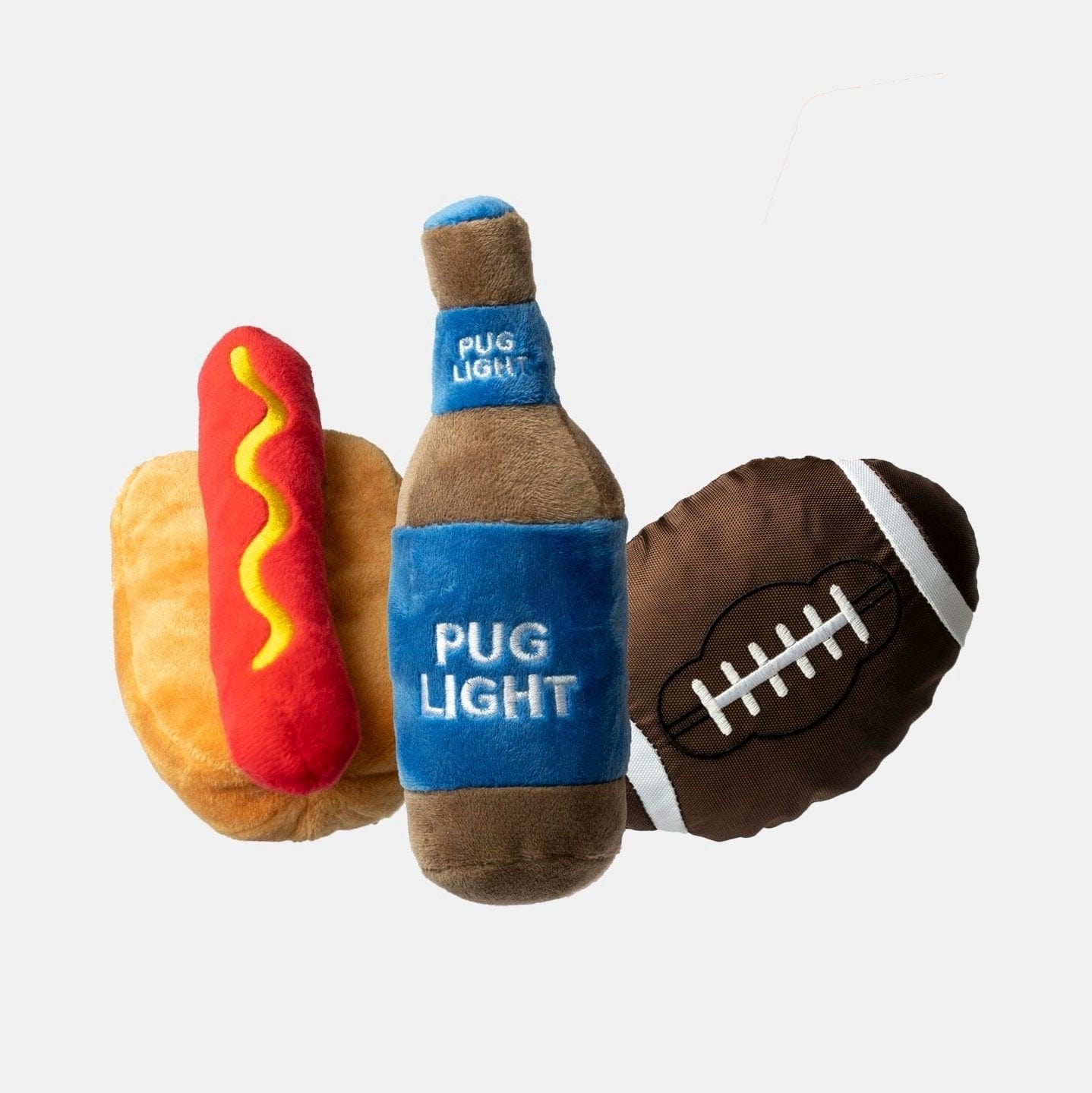 Silver Paw Party Night Boys Night Dog Toy Multipack