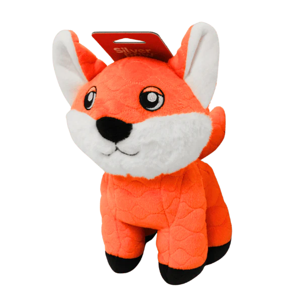 Silver Paw Seemz Heavy-Duty Farm Fox Dog Toy