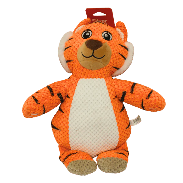 Silver Paw Snugiez Jungle Tiger Dog Toy