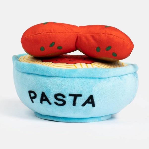 Silver Paw Spawghetti & Meatballs Dog Toy
