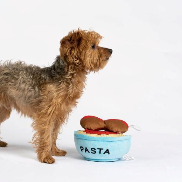 Silver Paw Spawghetti & Meatballs Dog Toy - Image 3
