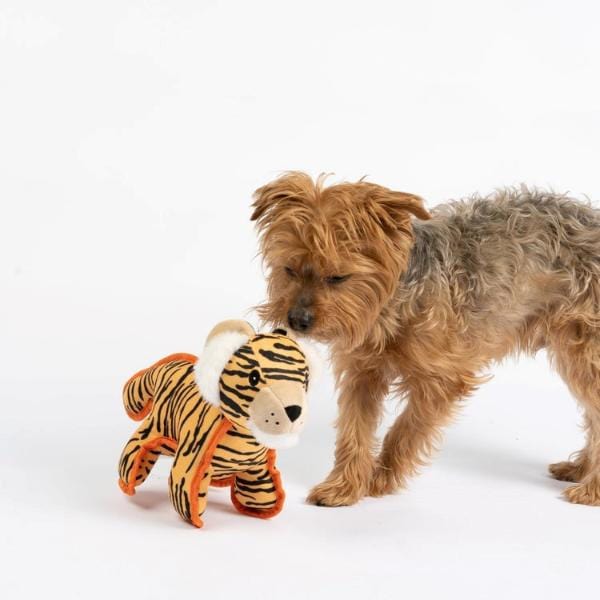 Silver Paw Tiger Dog Toy - Image 2