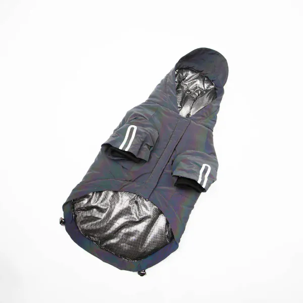 Silver Paw Yves Padded Winter Dog Jacket - Image 3