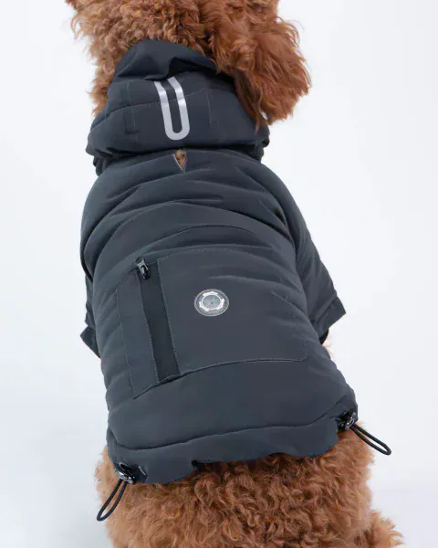 Silver Paw Yves Padded Winter Dog Jacket - Image 5