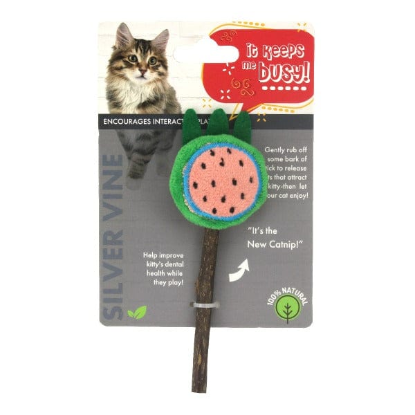 Silvervine Fruits Cat Toy - Image 2