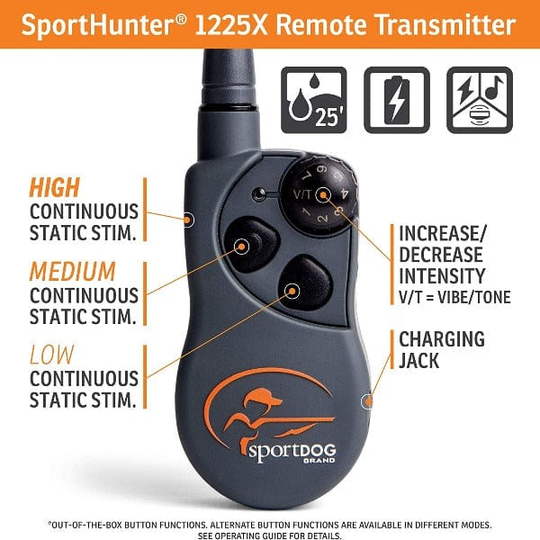 SportDOG SportHunter 1225X Remote Trainer - Image 3