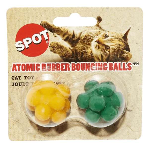 Spot Atomic Bouncing Balls Cat Toy 2-Pack - Image 3