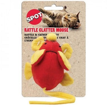 Spot Rattle Clatter Mouse Catnip Cat Toy - Image 5