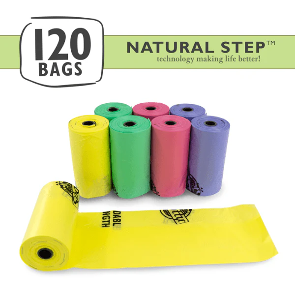 Spotty Bags to Go Multicolor Waste Bags 120 Pack - Image 2