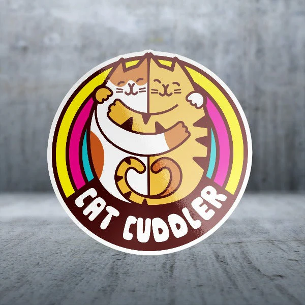 Sticker Pack Cat Cuddler; Large Sticker - Image 2