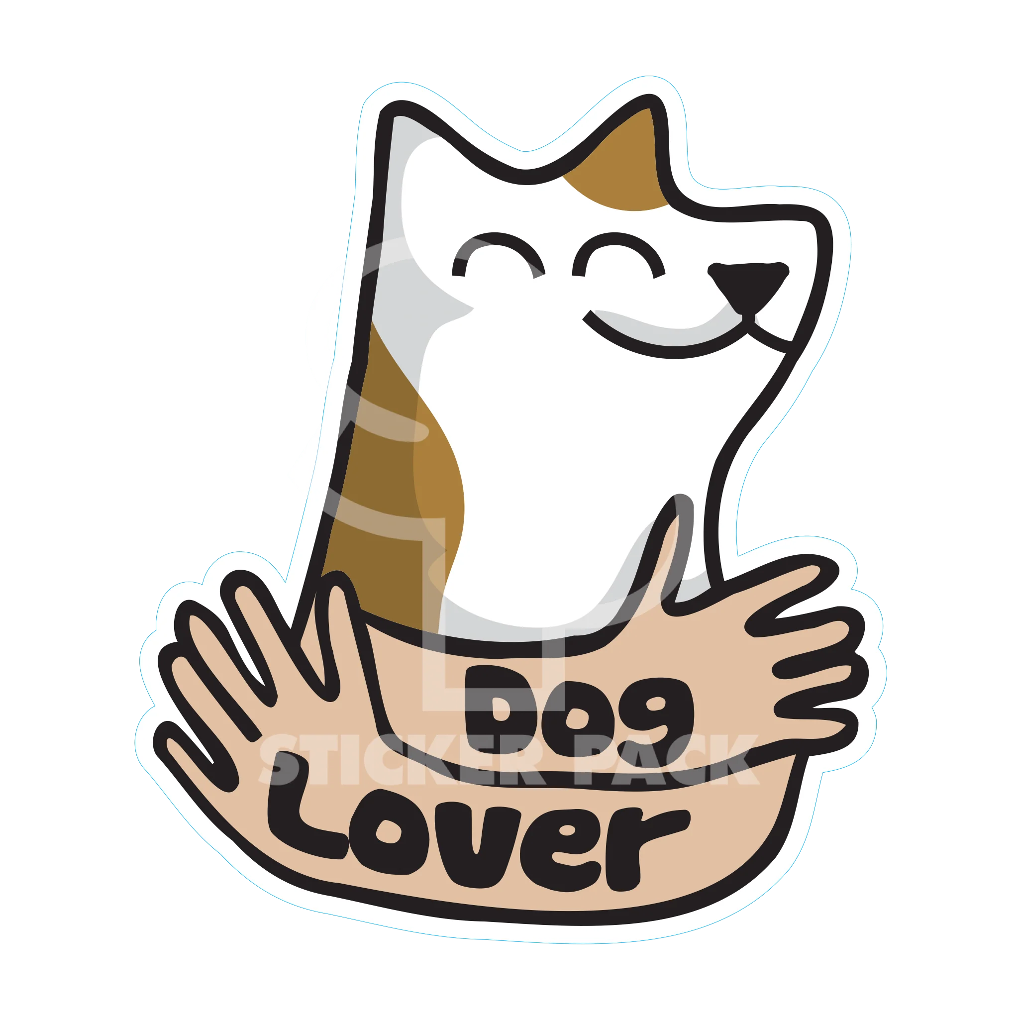 Sticker Pack Dog Lover; Large Sticker