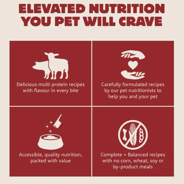 Summit Large Breed Farmstead Feast Pork Meal & Lamb Meal Recipe Adult Dry Dog Food, 25lb - Image 3