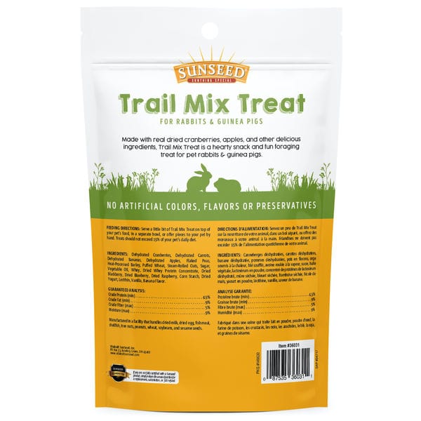 Sunseed Trail Mix Treat with Cranberry & Apple for Small Pets - Image 3