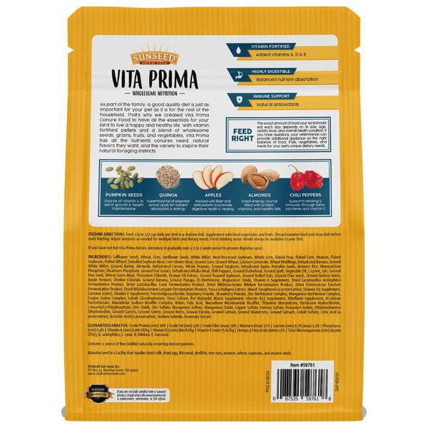 Sunseed Vita Prima Conure Food - Image 3