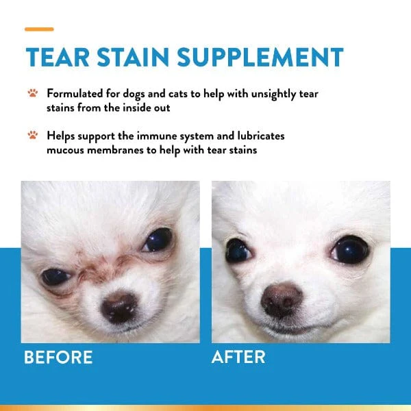 NaturVet Tear Stain Supplement with Lutein Soft Chews For Dogs & Cats - Image 6