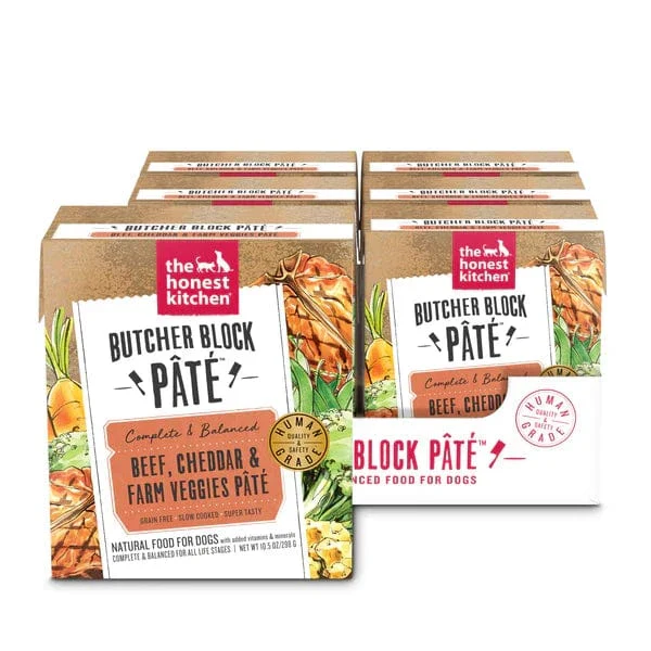 The Honest Kitchen Butcher Block Pate | Beef, Cheddar & Farm Veggies Wet Dog Food - Image 2