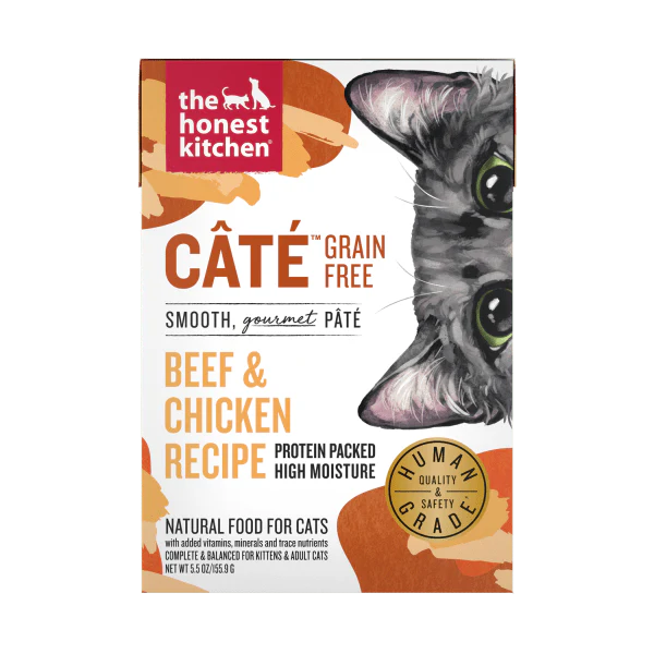 The Honest Kitchen Cate Grain Free Beef & Chicken Pate Wet Cat Food (SPECIAL ORDER ITEM) - Image 8