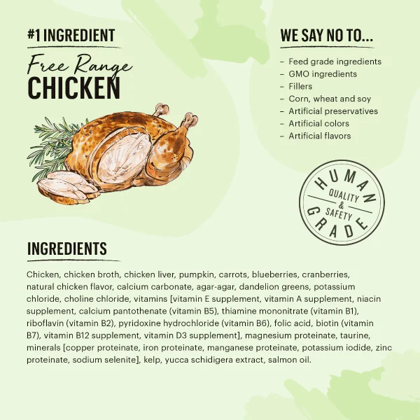 The Honest Kitchen Cate Grain Free Chicken Pate Wet Cat Food (SPECIAL ORDER ITEM) - Image 4