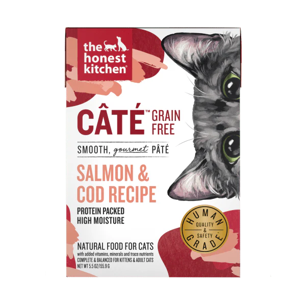 The Honest Kitchen Cate Grain Free Salmon & Cod Pate Wet Cat Food (SPECIAL ORDER ITEM) - Image 8