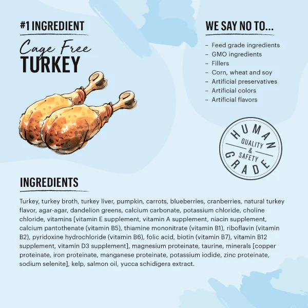The Honest Kitchen Cate Grain Free Turkey Pate Wet Cat Food (SPECIAL ORDER ITEM) - Image 4