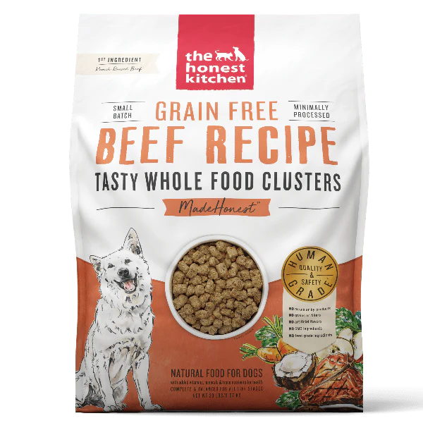 The Honest Kitchen Whole Food Clusters | Grain Free Beef Dry Dog Food - Image 9