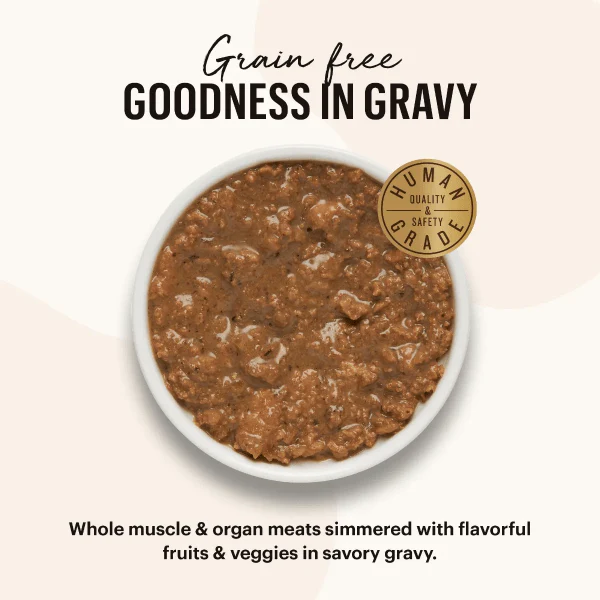 The Honest Kitchen Minced Grain Free Turkey, Chicken & Duck Recipe Wet Cat Food; Case of 12 (SPECIAL ORDER ITEM) - Image 2